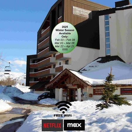 Superb View+Swim Pool+Smart Tv+Netflix+Projector Leilighet Huez Eksteriør bilde